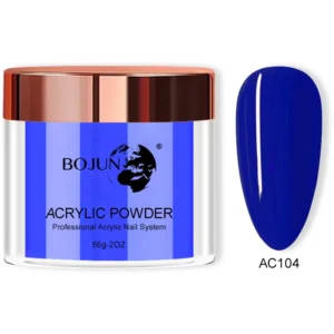 Bojun AC104 Electric Cobalt Blue Acrylic Powder Nail Powder