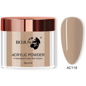 Bojun AC118 Cashmere beige Acrylic Powder Crystal Powder