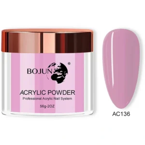 Bojun AC136 Soft Mauve Acrylic Powder Crystal Powder
