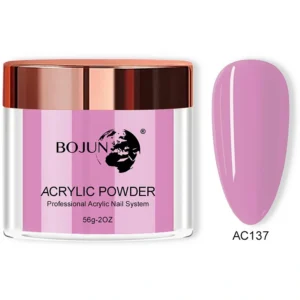 Bojun AC137 Bubblegum Pink Acrylic Powder Crystal Powder