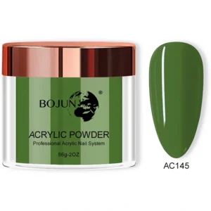 Bojun AC145 Olive Green Acrylic Powder Crystal Powder