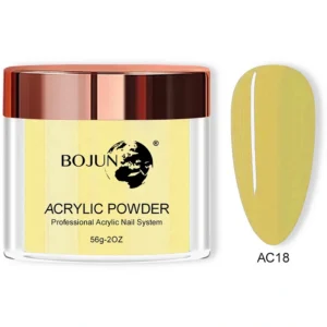 Bojun AC18 Yellow Acrylic Powder Crystal Powder Nail Powder