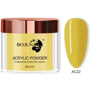 Bojun AC22 Yellow Acrylic Powder Crystal Powder Nail Powder