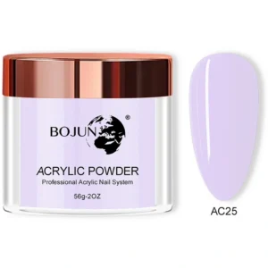Bojun AC25 Purple Acrylic Powder Crystal Powder Nail Powder