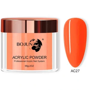 Bojun AC27 Orange Acrylic Powder Crystal Powder Nail Powder