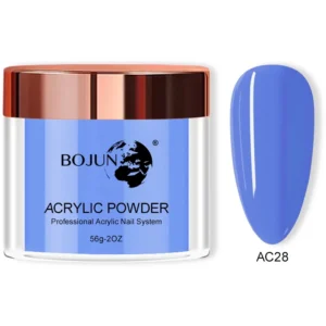 Bojun AC28 Blue Acrylic Powder Crystal Powder Nail Powder