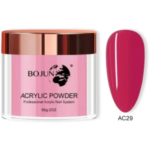 Bojun AC29 Fuchsia Acrylic Powder Crystal Powder Nail Powder