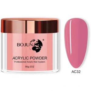 Bojun AC32 Ballerina Pink Acrylic Powder Crystal Powder Nail Powder