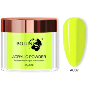 Bojun AC37 Neon Lime Green Acrylic Powder Crystal Powder