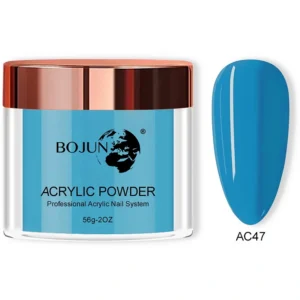 Bojun AC47 Electric Blue Acrylic Powder Nail Powder