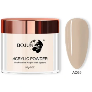 Bojun AC65 Iridescent Nude Acrylic Powder Crystal Powder