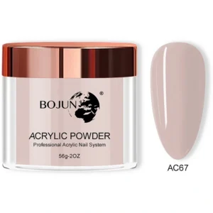 Bojun AC67 Pale Pink Nude Acrylic Powder Crystal Powder