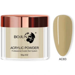 Bojun AC83 Buttercream Nude Acrylic Powder Crystal Powder