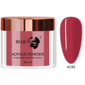 Bojun AC85 Matte Crimson Acrylic Powder Crystal Powder