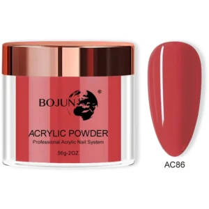 Bojun AC86 True Red Acrylic Powder Crystal Powder