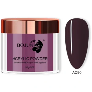 Bojun AC90 Blackberry Purple Acrylic Powder Crystal Powder