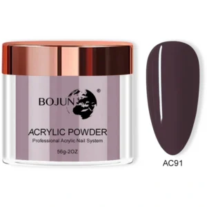 Bojun AC91 Blackcurrant Purple Acrylic Powder Crystal Powder