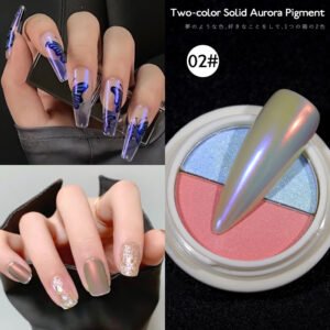 Bojun CH02 Two-Color Fairy Aurora Solid Pigment Powder