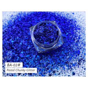 Bojun BA-02 Pastel Chunky Glitter