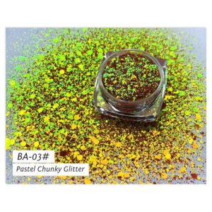 Bojun BA-03 Pastel Chunky Glitter