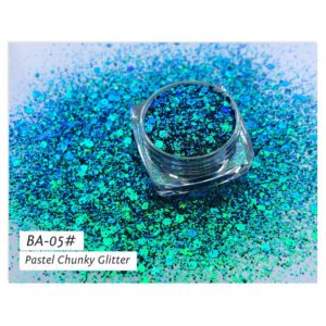 Bojun BA-05 Pastel Chunky Glitter