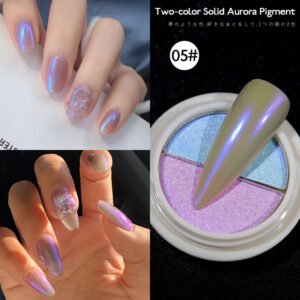 Bojun CH05 Two-Color Fairy Aurora Solid Pigment Powder
