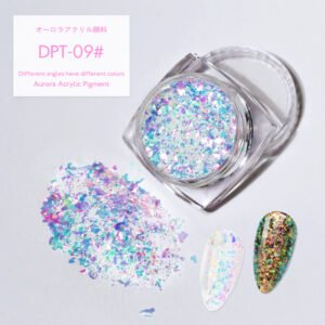 Bojun DPT09  Aurora Acrylic Iridescent  Flakes