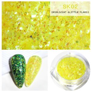 Bojun SK-02 Holographic Iridescent Glitter Flakes