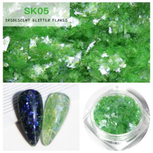 Bojun SK-05 Holographic Iridescent Glitter Flakes