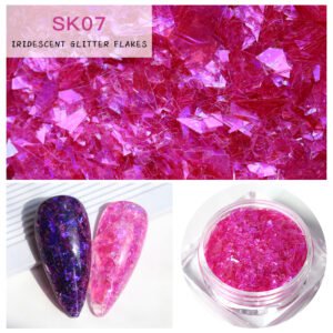 Bojun SK-07 Holographic Iridescent Glitter Flakes