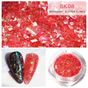 Bojun SK-08 Holographic Iridescent Glitter Flakes
