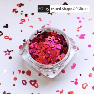 Bojun PG-05 Holographic Mixed Shape of Glitter