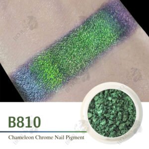 B810Color Shifting Chameleon Pigment Mirror Chrome Nail Powder