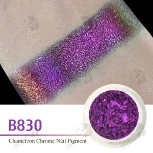 B830Color Shifting Chameleon Pigment Mirror Chrome Nail Powder