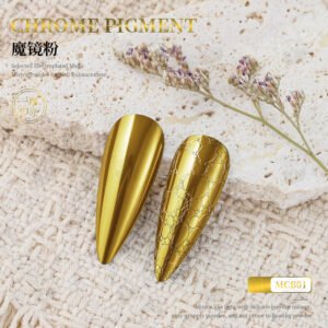 MCB01 Chrome Pigment Powder, Super Mirror Metallic Nail Powder