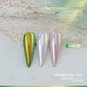 RB02B Series High Brightness Aurora Nail Powder