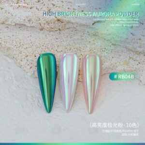 RB04B Series High Brightness Aurora Nail Powder