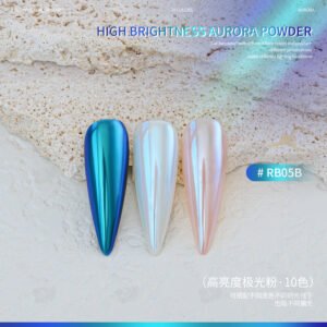 RB05B Series High Brightness Aurora Nail Powder